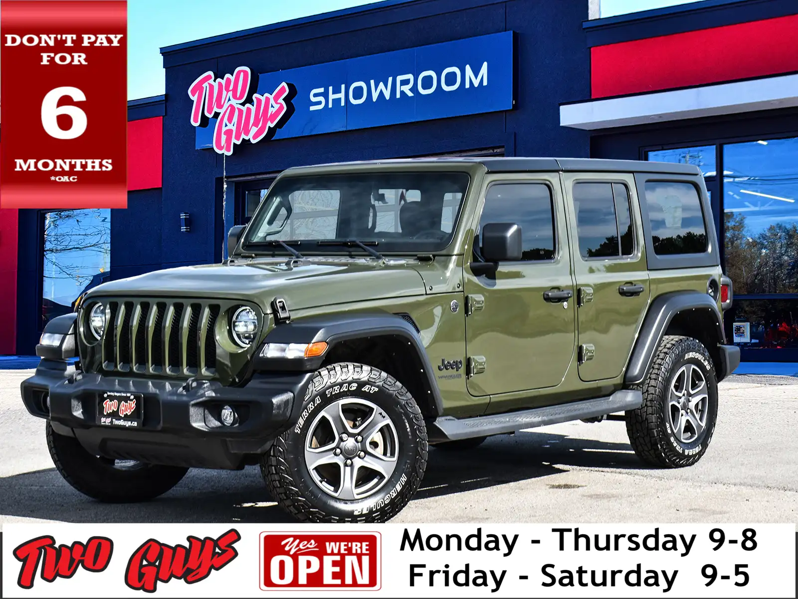 2022 Jeep Wrangler Unlimited Sport Leather Nav Auto 2 — photo 1