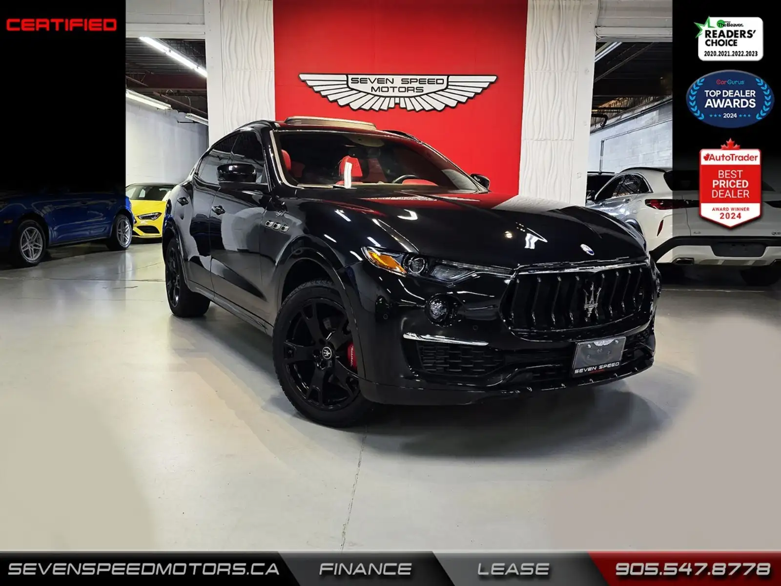 2022 Maserati Levante GT Red Interior — photo 1