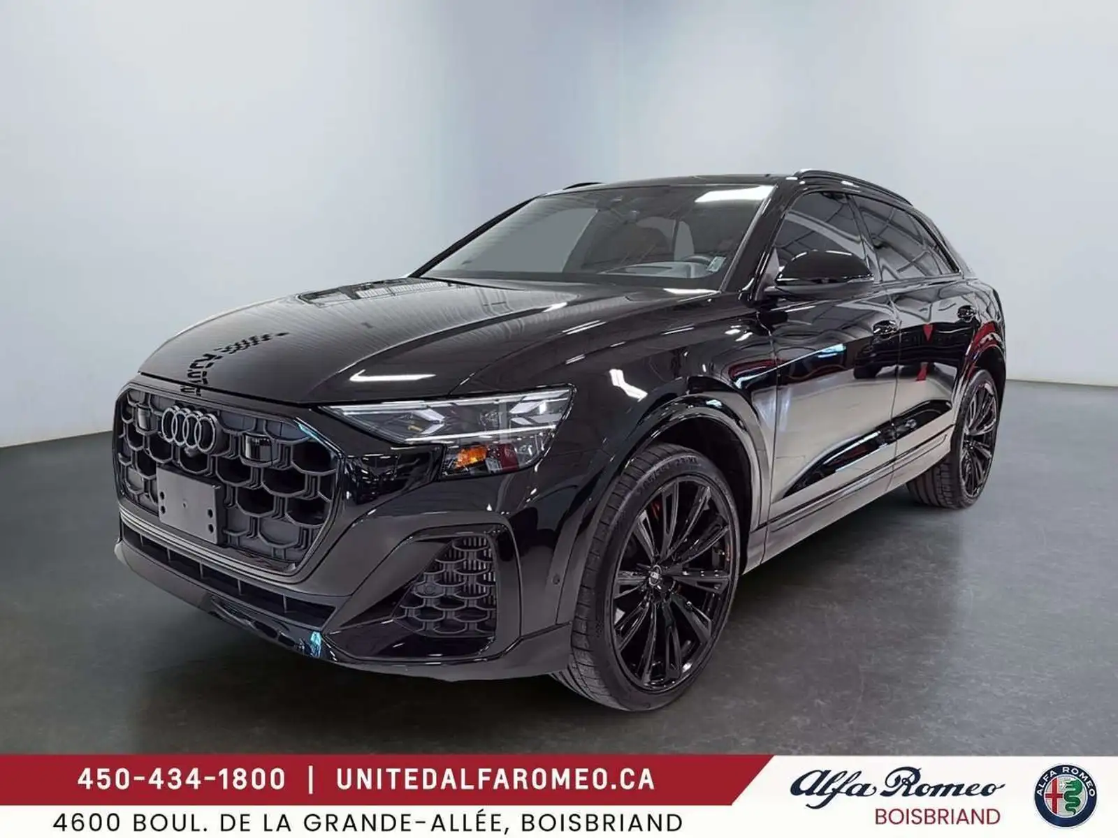 2025 Audi SQ8 SQ8,PNEUS 23P,SPORT EXAUST,INT ROUGE FULL — photo 1