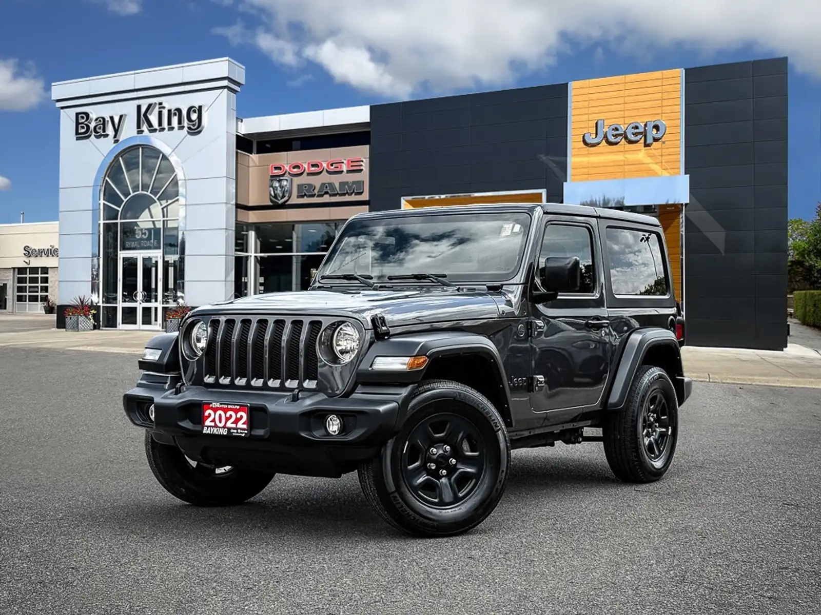 2022 Jeep Wrangler Sport Turbo Dual Zone A C Back — photo 1