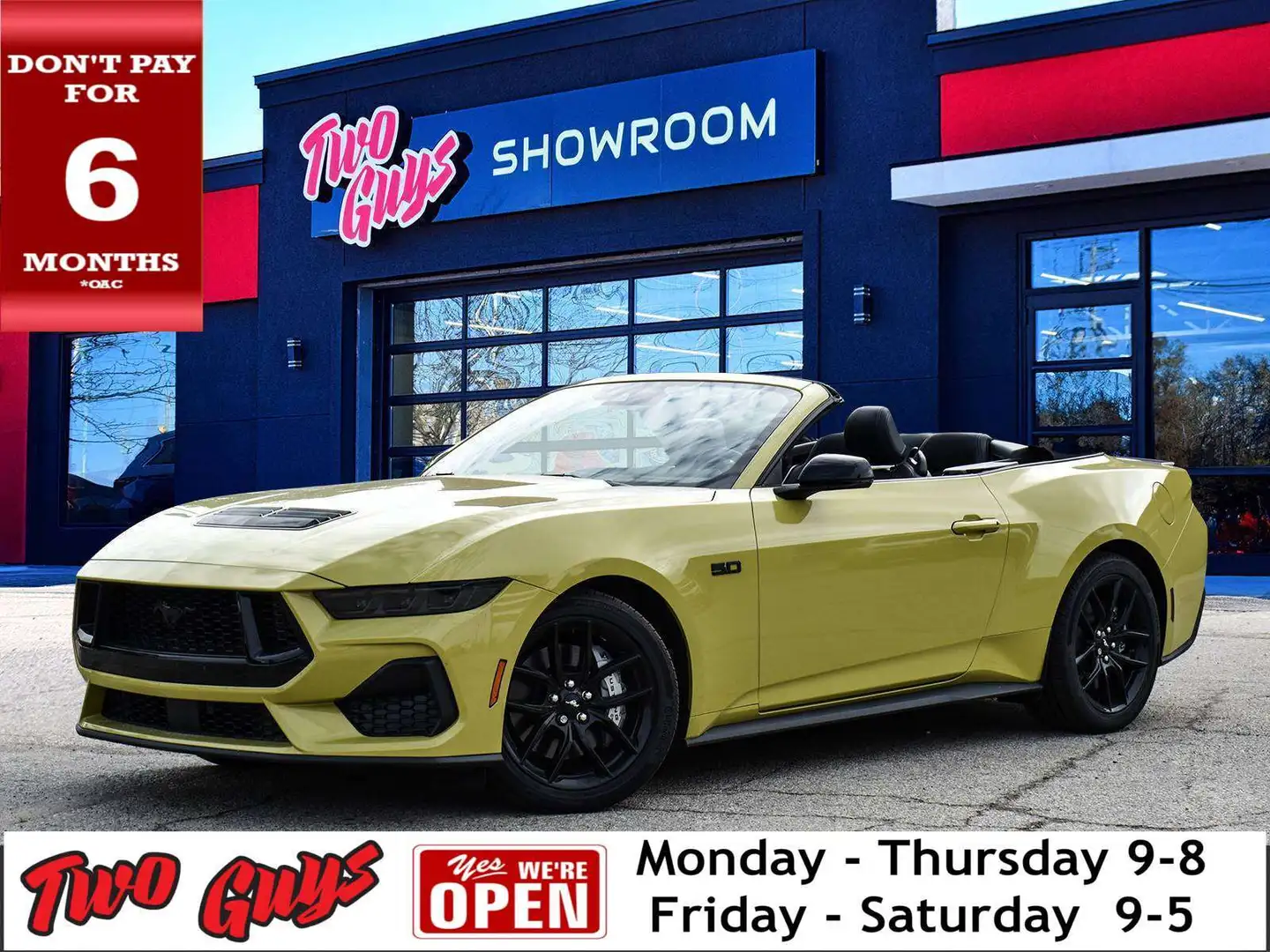 2025 Ford Mustang GT Premium Convertible — photo 1