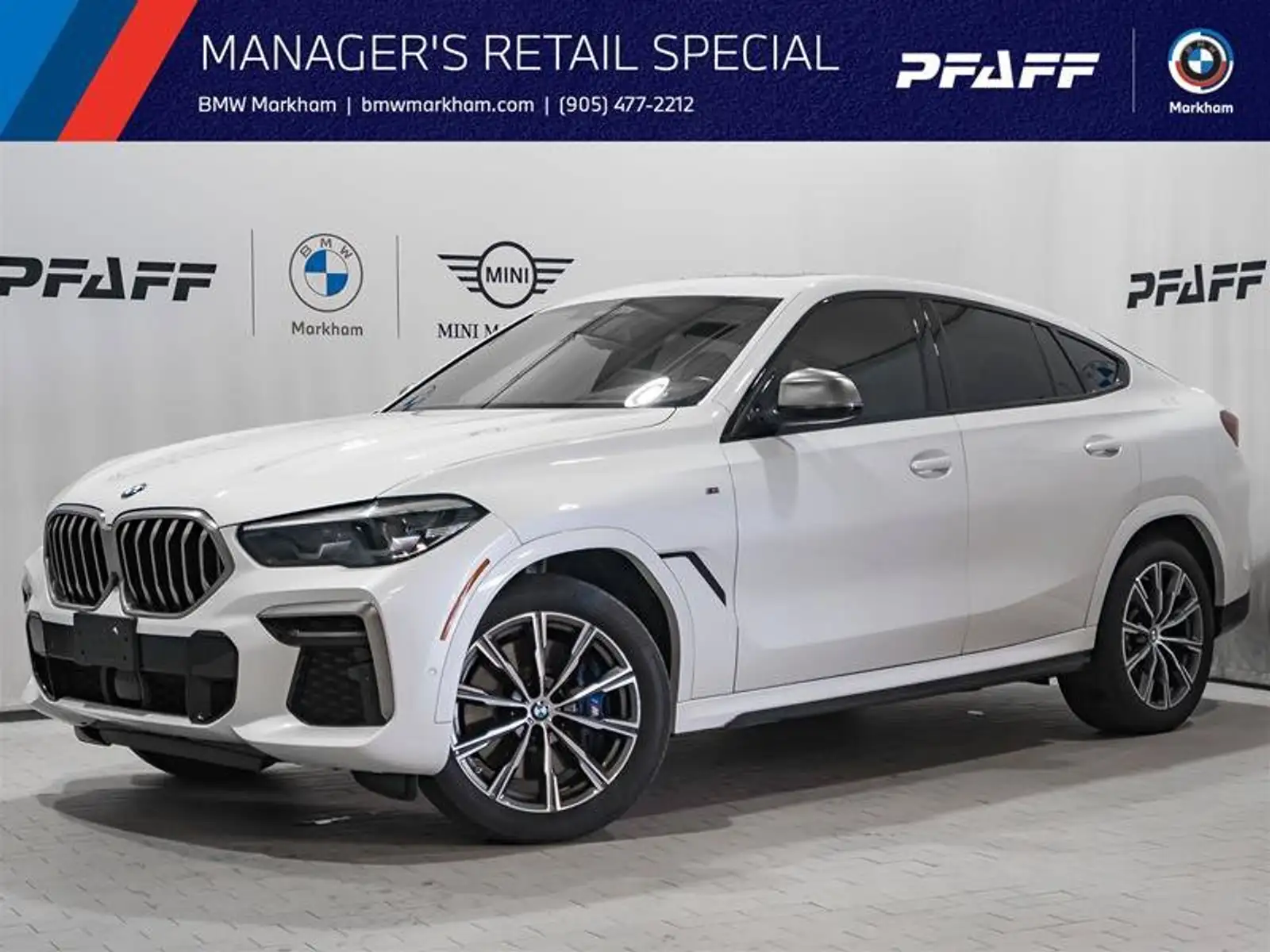 2023 BMW X6 MANAGERS RETAIL BLOWOUT-X6 M50i-Premium Enhanced P — photo 1