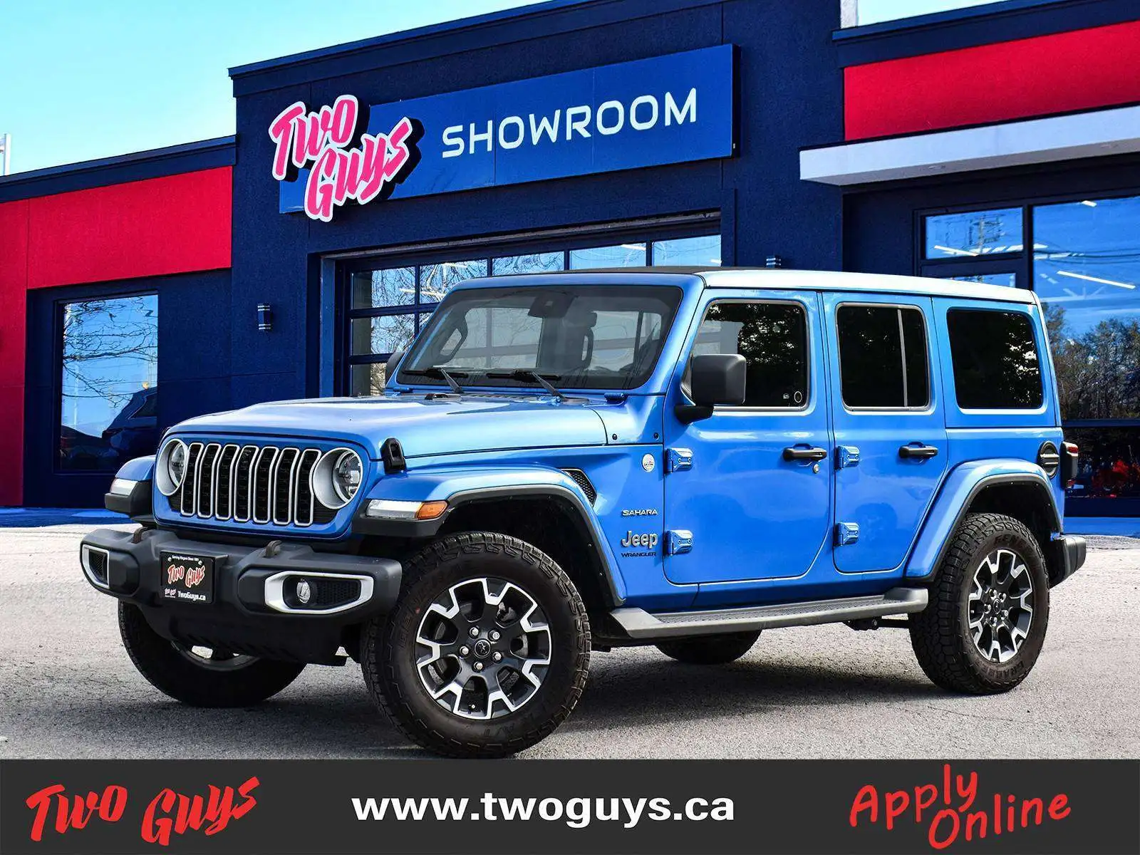 2024 Jeep Wrangler Sahara 4x4 Sky One-Touch Power Top Leather — photo 1