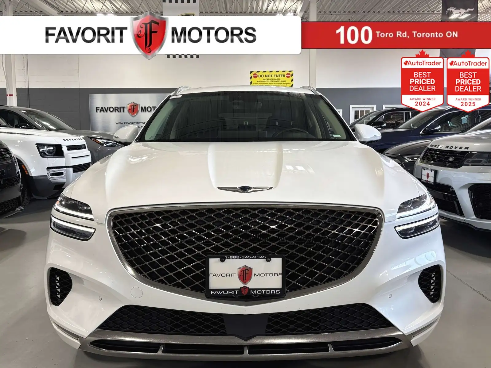 2025 Genesis GV70 .5T Advanced AWD NAV Ambient Leather Pano Terrain — photo 1